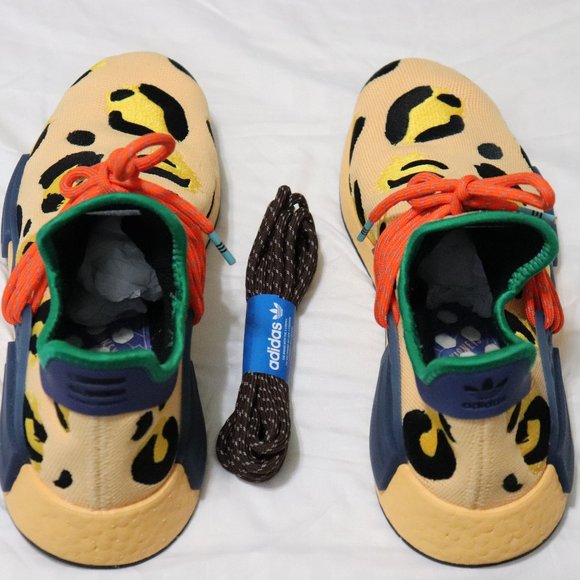 adidas Originals Other - Adidas x Pharrell Williams NMD Hu "Animal Print Orange" HP3221 - US Size 11